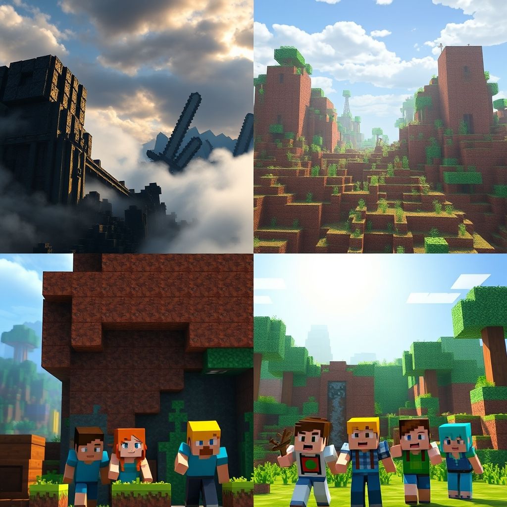 Minecraft Movie: โลกในหนังเทียบกับเกมและอนิเมชั่น Minecraft
